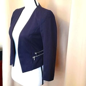 Black Cropped Blazer